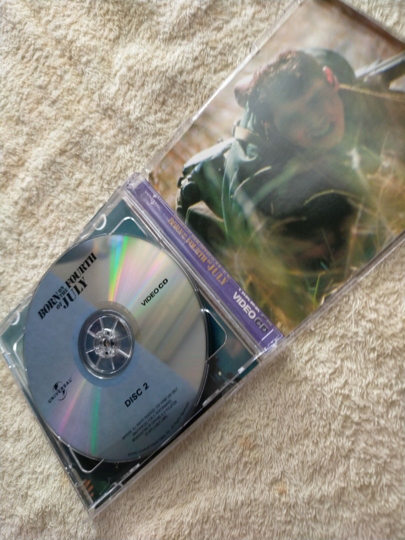 Born on the fourth of july vcd hobbies toys music media cds