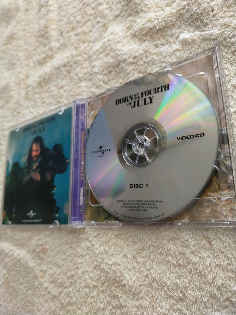 Born on the fourth of july vcd hobbies toys music media cds