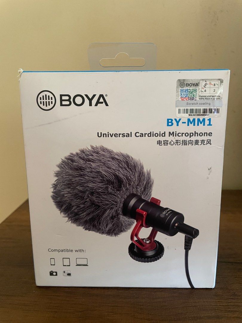 BOYA Universal Cardioid Microphone, Elektronik, Audio di Carousell