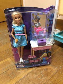 Brand new BN Barbie Doll big city dreams vanity