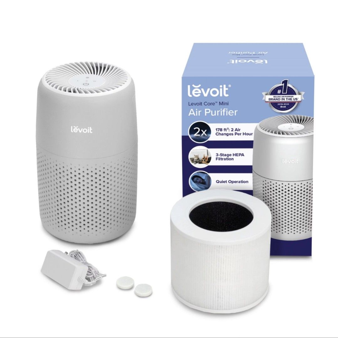 BRAND NEW Levoit Core Mini Air Purifier (White), TV & Home Appliances