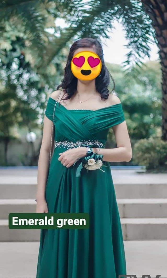 Emerald cheap infinity dress