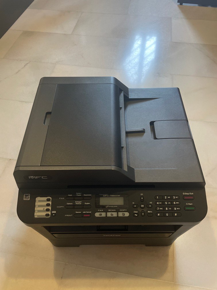 Brother MFC7860DW Printer (Fax Scan Copy), Computers & Tech, Printers