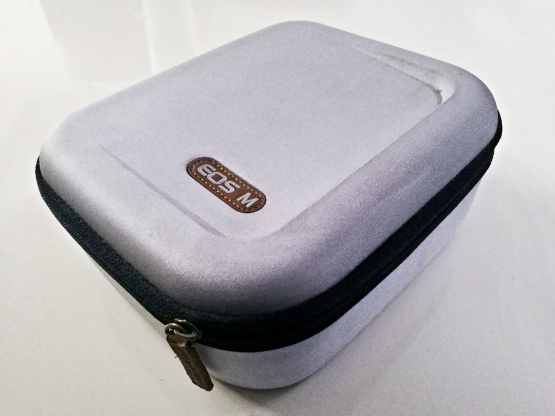 Canon EOS M Hard Storage Travel Protective Case (Category: Camera Bags & Carriers) located in Malabon City. Submitted by audioscience (Listing ID 1234898600, Image 1). Description: Canon EOS M Hard Storage Travel Protective Case • Excellent condition, unused • Can fit eos body and two lenses • Dimension: 9 x 7.5 x 3.5 inches • Selling as is • Actual photos • What you see is what you get ✓ Payment via Gcash, BPI Family Bank Deposit, Palawan Expres