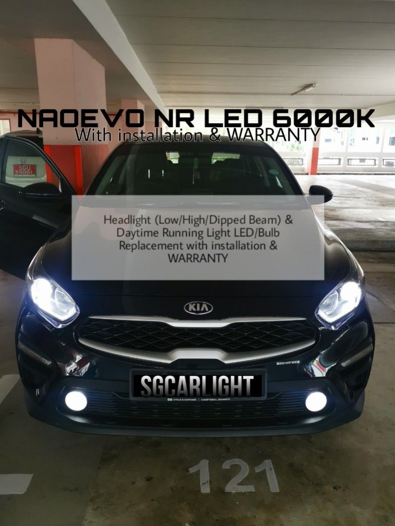 Kia ceed daytime running lights warranty sale