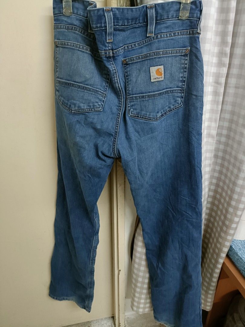 Carhartt relaxed fit jean, Men's Fashion, Bottoms, Jeans on Carousell