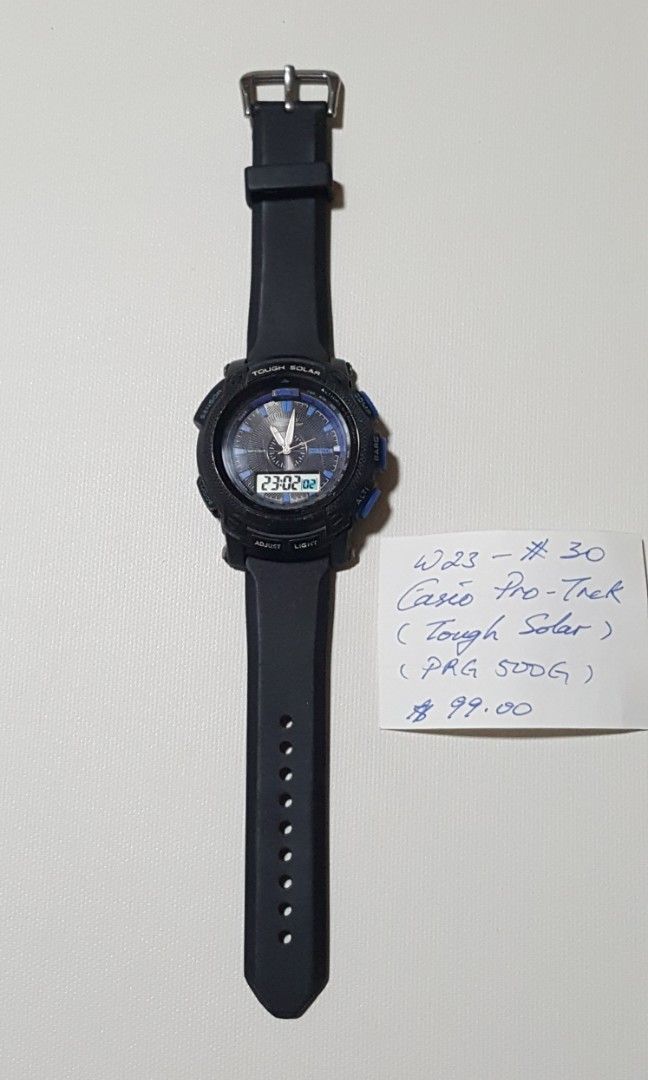 CASIO Pro Trek Tough Solar PRG 500 G