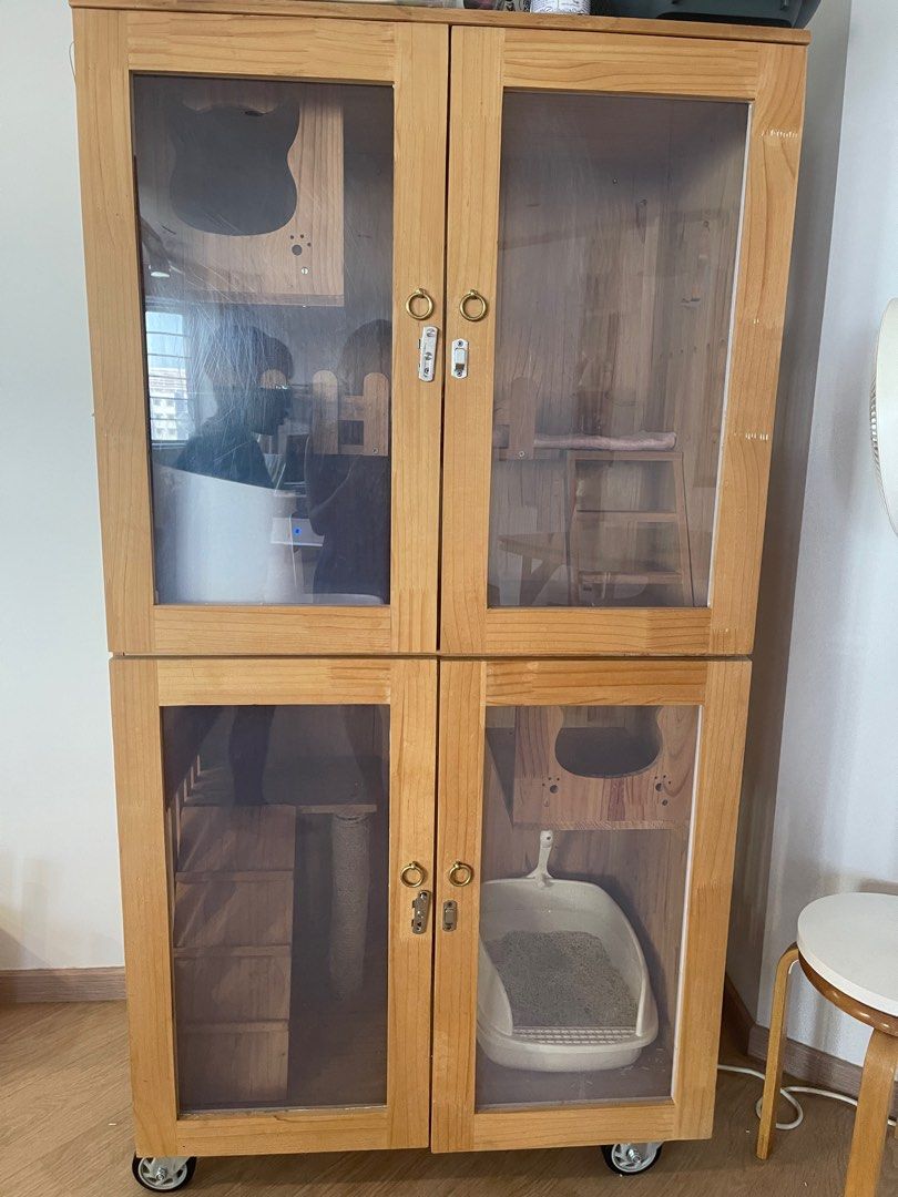 Cat condominium, Pet Supplies, Homes & Other Pet Accessories on Carousell