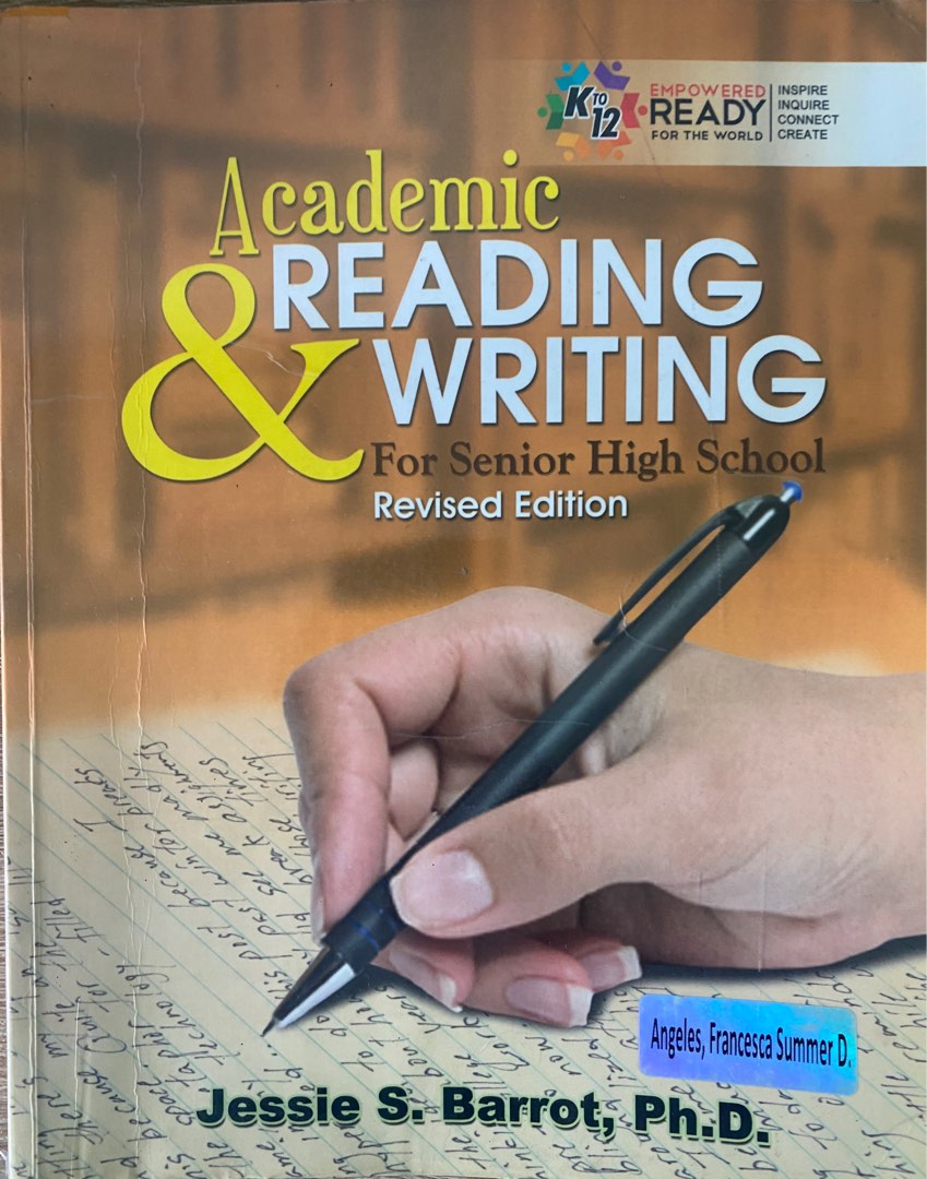 C&E Publishing Academic Reading and Writing Senior High School (SHS