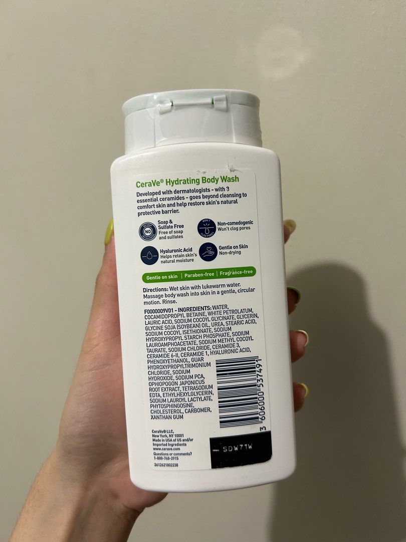 CeraVe Body Wash for Dry Skin 10oz, Beauty & Personal Care, Bath & Body