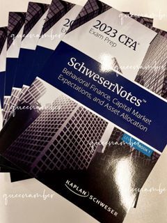 はこぽす対応商品】 CFA2023 Schweser Notes一式 参考書 - education