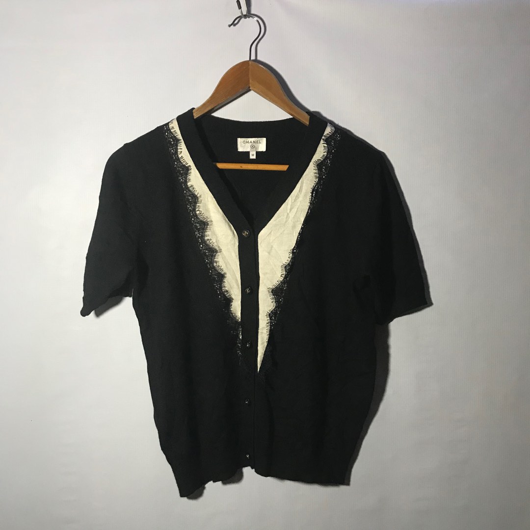 Chanel Knit Tops on Carousell