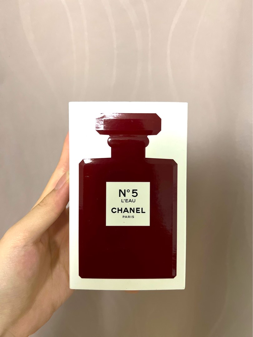 Chanel No 5 L'Eau Red Edition 100ml, Beauty & Personal Care