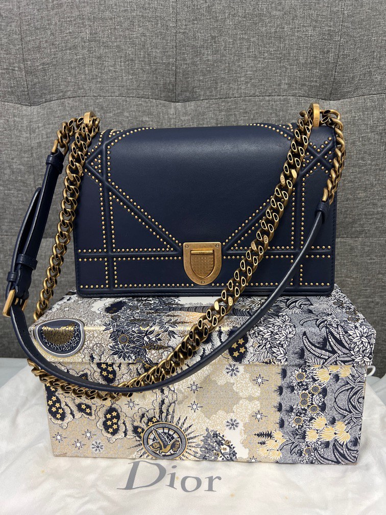 Christian dior studded store bag
