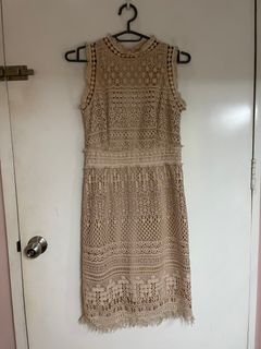 CLN Lace Dress (Nude Party Dress)