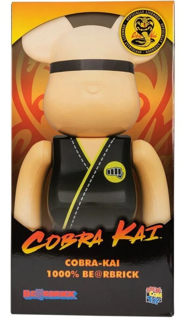 Cobra Kai BE@RBRICK 1000% figure, Hobbies & Toys, Memorabilia ...