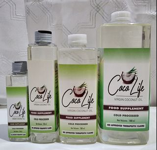 Coco Life Cold-processed Virgin Coconut Oil (VCO)