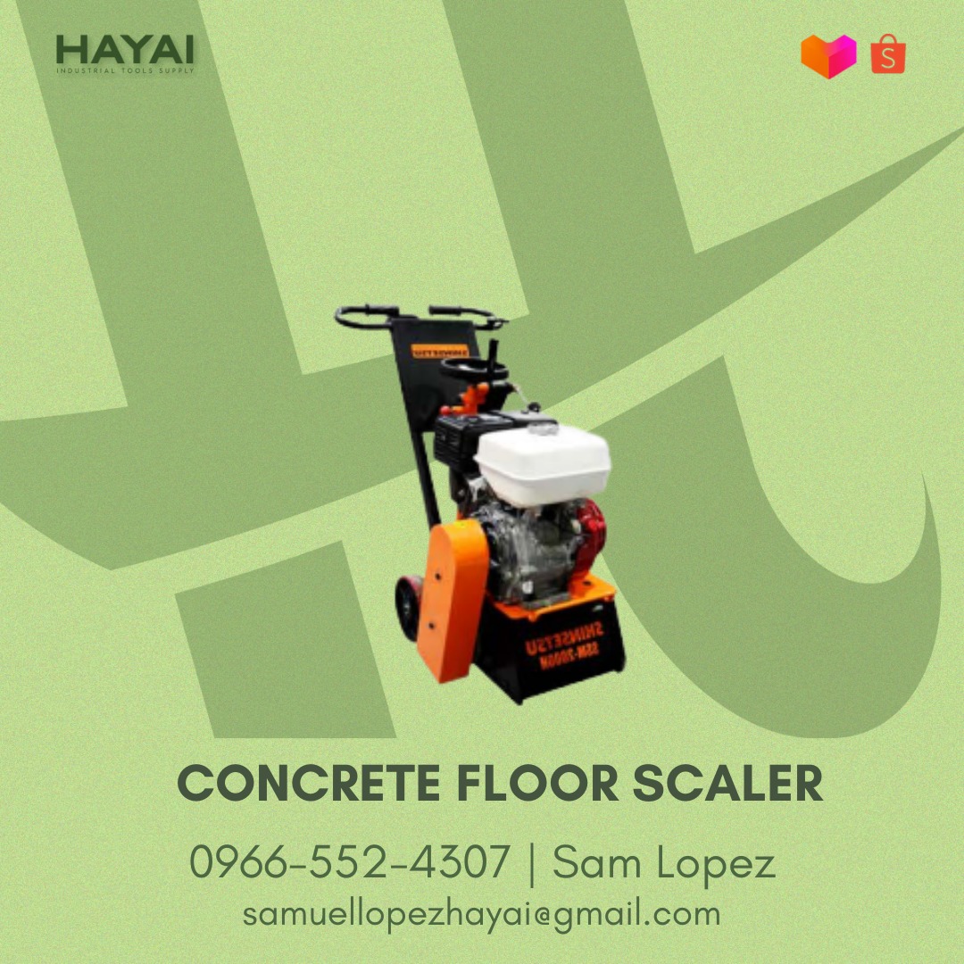 CONCRETE FLOOR SCALER, Commercial & Industrial, Industrial Equipment on