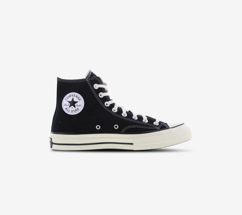 All black converse 70 hot sale