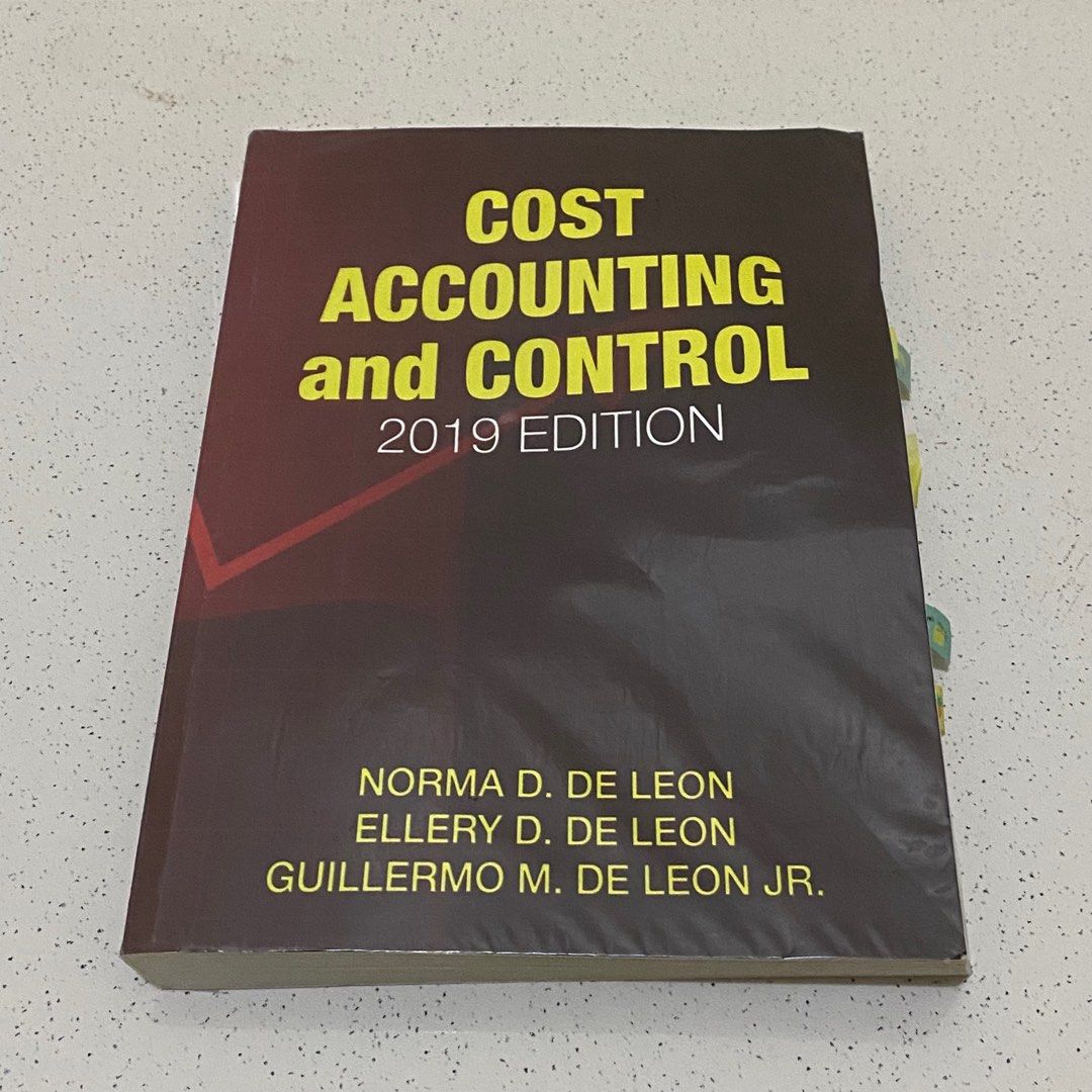 cost accounting and control norma de leon, ellery de leon, guillermo de