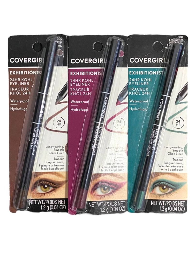 Covergirl Exhibitionist 24Hour Kohl Eyeliner, Long Lasting, Glides On