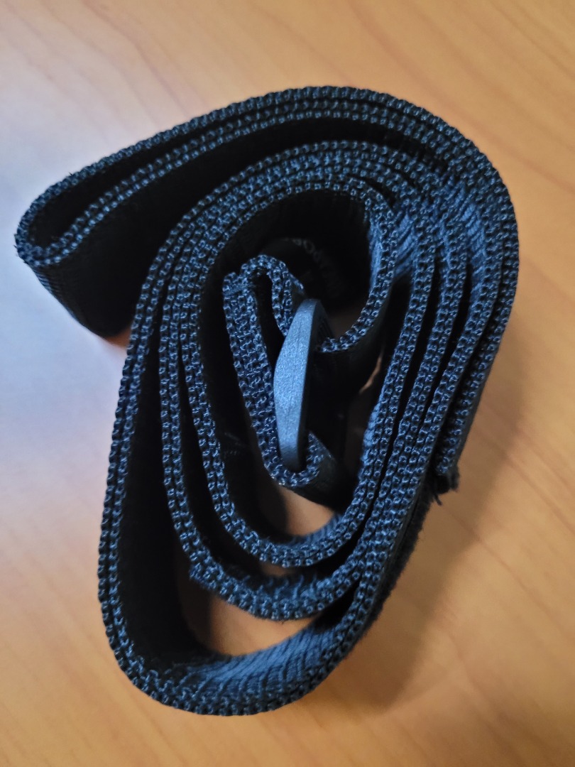 D&G Black Army Velcro belt, Men's Fashion, Watches & Accessories, Belts