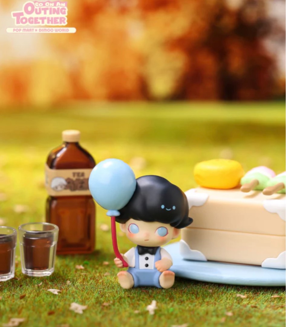 Dimoo Go On An Outing Together Tea And Snacks Time, Hobbies & Toys ...