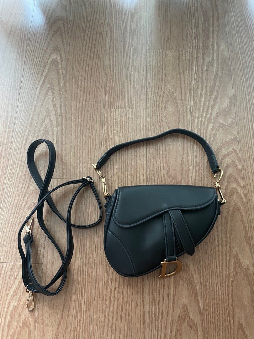 Dior saddle best sale bag smooth leather