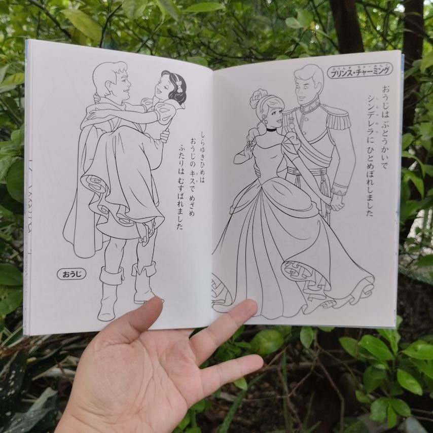 DISNEY Princess Coloring Book on Carousell