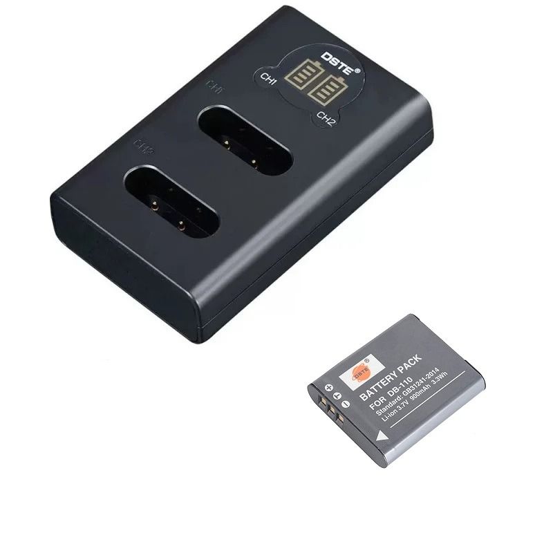 DSTE Olympus LI-90B / LI-92B / Ricoh DB-110 Lithium Battery Pack 代用鋰電池連 ...