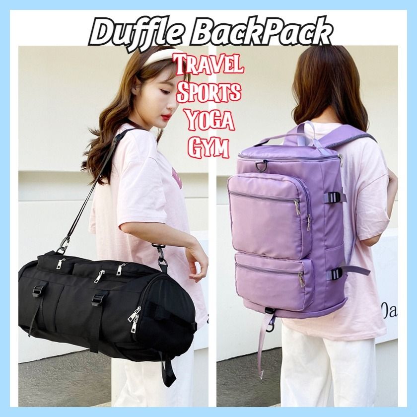 Womens duffle backpack hot sale