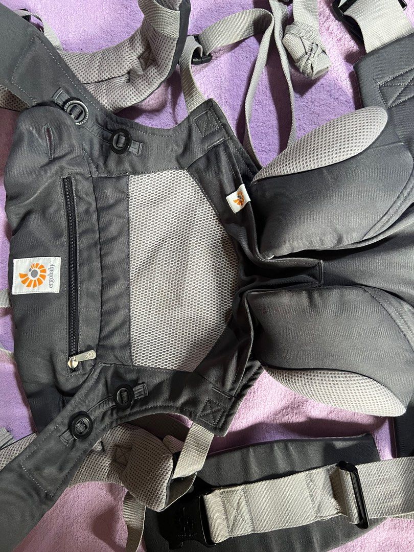 360 Baby Carrier - Mesh: Carbon Grey