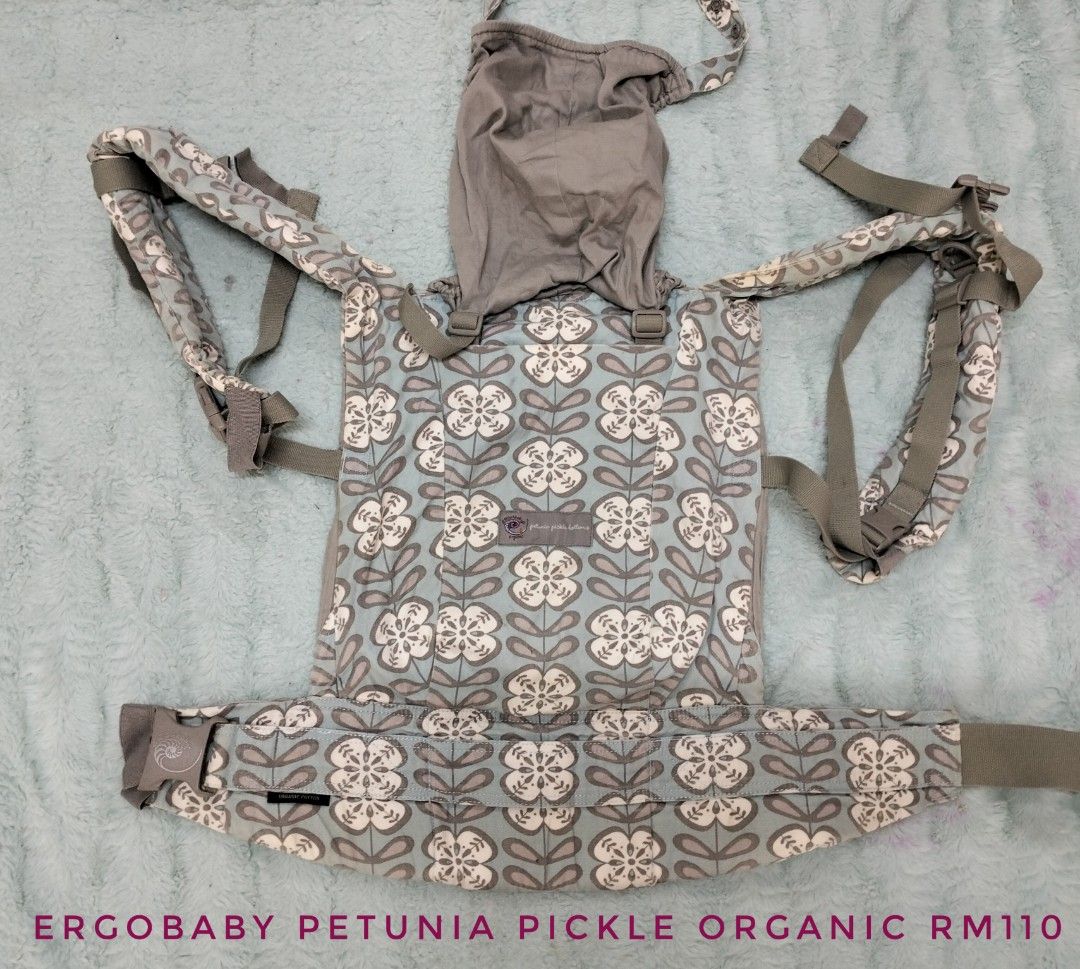 Ergobaby Petunia Pickle Bottom Organic Carrier Babies Kids