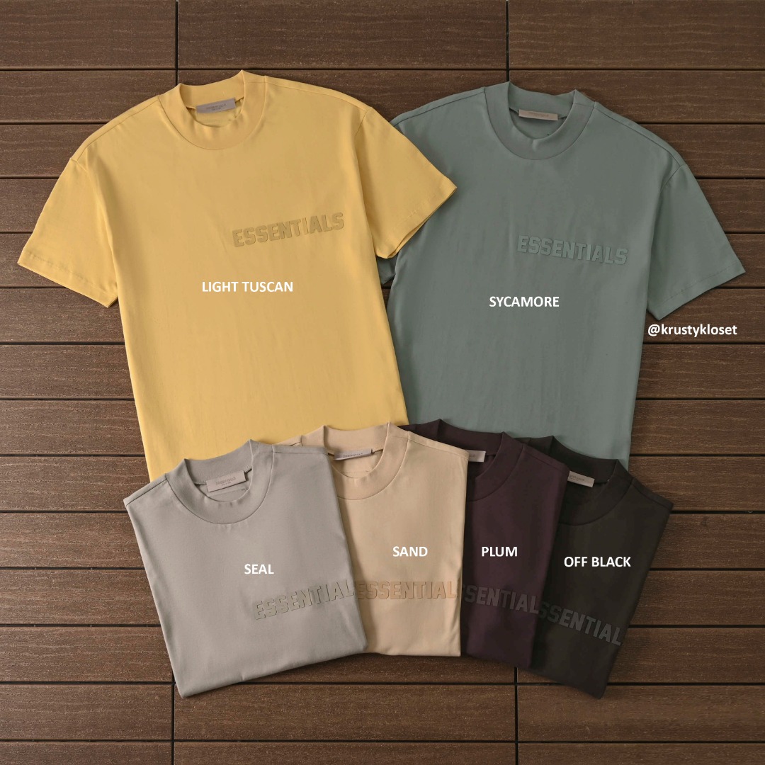 Fear of God Essentials SS23 T-Shirt, Men's Fashion, Tops & Sets ...