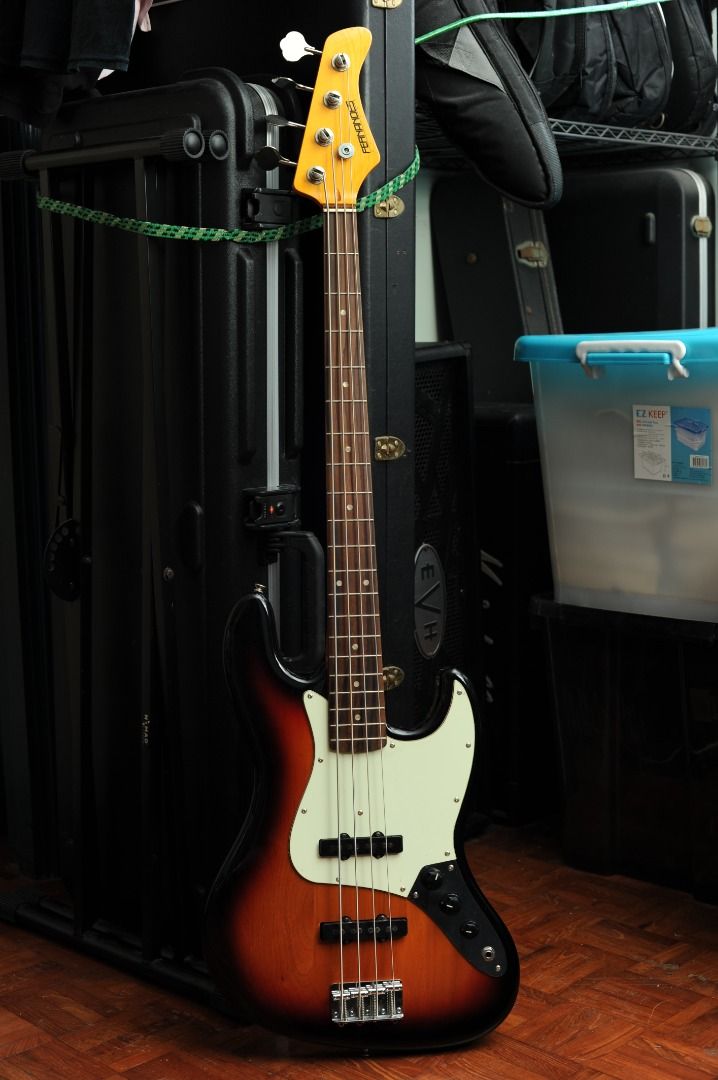 Fernandes Jazz Bass RJB-380 (upgrade Pickup), 興趣及遊戲, 音樂