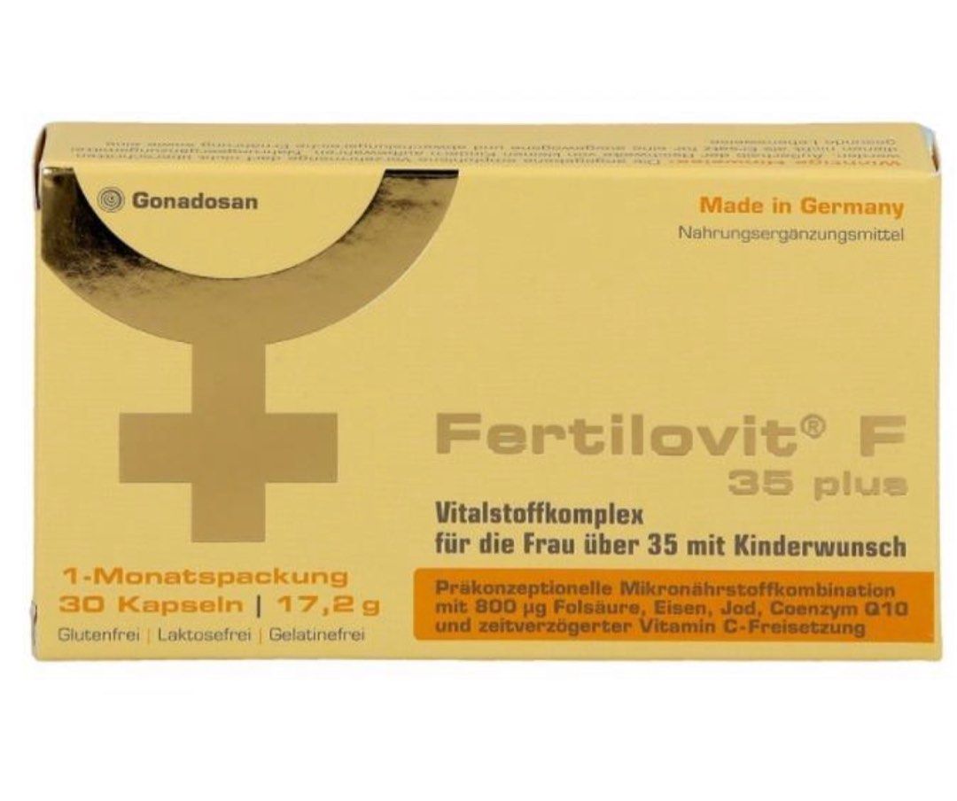 Fertilovit F35 Plus, 健康及營養食用品, 健康補充品, 健康補充品 - 維他命及補充品 - Carousell