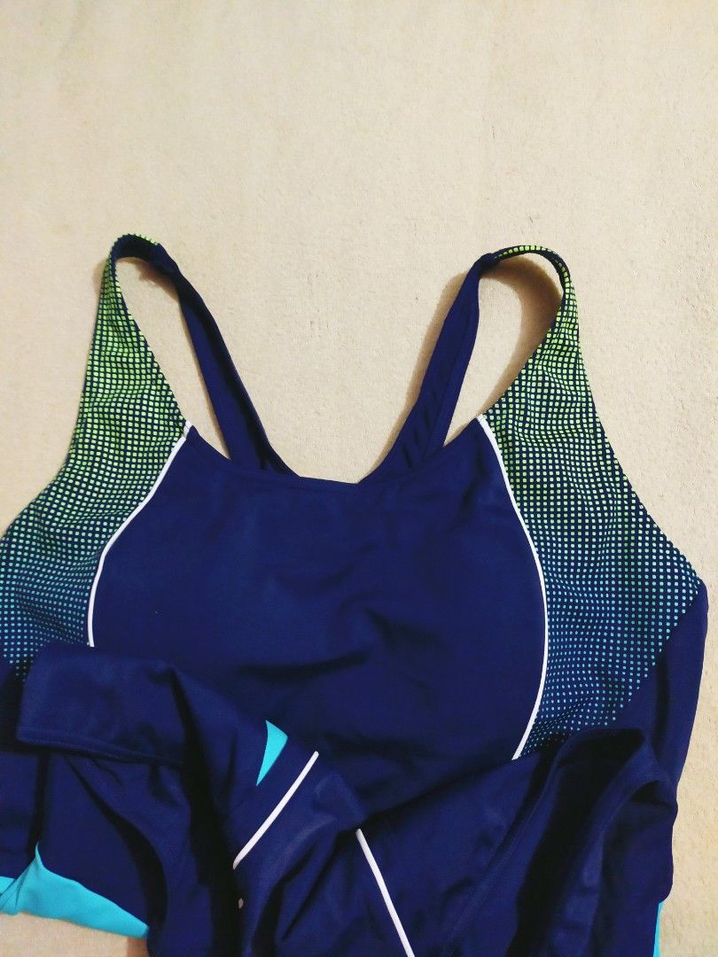 F&F SPORTY ONE PIECE SWIMSUIT, Women's Fashion, Swimwear, Bikinis