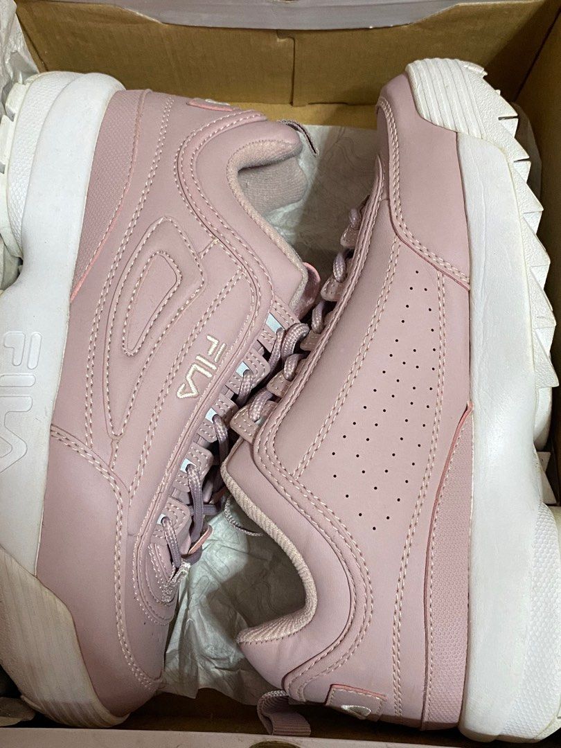 Fila Disruptor 2 Peach Women s Fashion Footwear Sneakers on