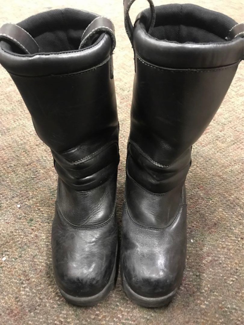 Fire Boots Size 7 Men s Fashion Footwear Boots on Carousell