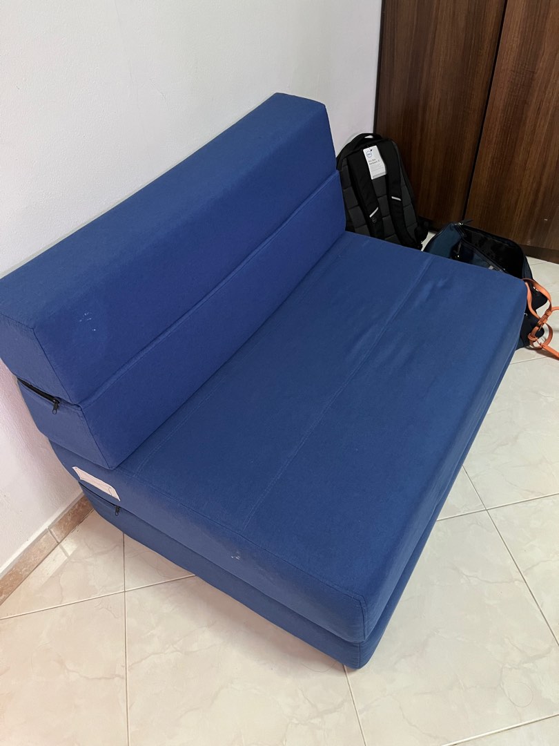 Foldable sofa bed free delivery, Furniture & Home Living, Furniture