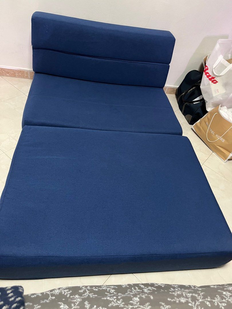 Foldable sofa bed free delivery, Furniture & Home Living, Furniture