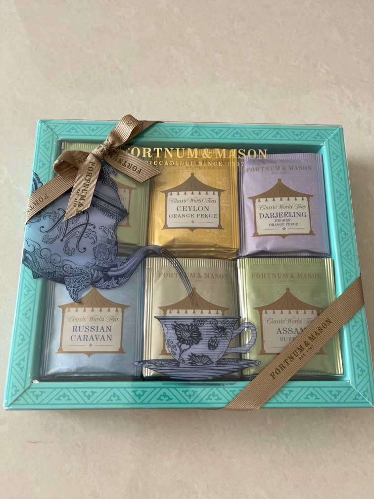 Fortnum & Mason teabag set, Food & Drinks, Beverages on Carousell