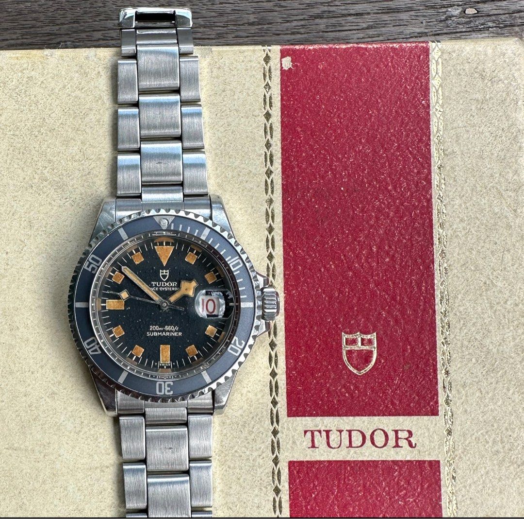 Full set Serviced vintage Tudor Blue Submariner Snowflake Luxury Watches on Carousell
