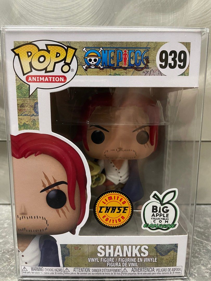 Funko Pop 939 One Piece Shanks Chase Big Apple