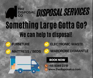 ❗️Furniture Disposal Service (Instant Disposal)❗️