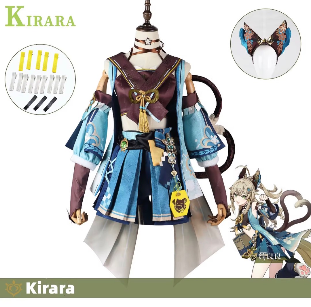 Kirara Cosplay Box Paper Genshin Impact Performance Props Kirara