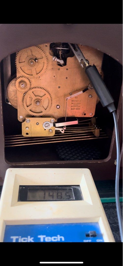 German mantel clock balance wheel, Furniture & Home Living, Home Decor