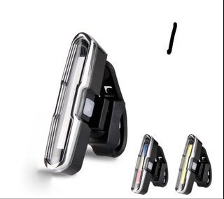 Goofy Front Rear Bicycle Light USB Rechargeable Lithium Battery LED Bike Taillight Cycling Helmet Light Lamp Mount