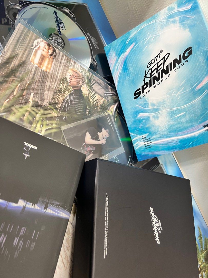 絕版！！GOT7 GOT7 2019 WORLD TOUR KEEP SPINNING IN SEOUL DVD(韓國