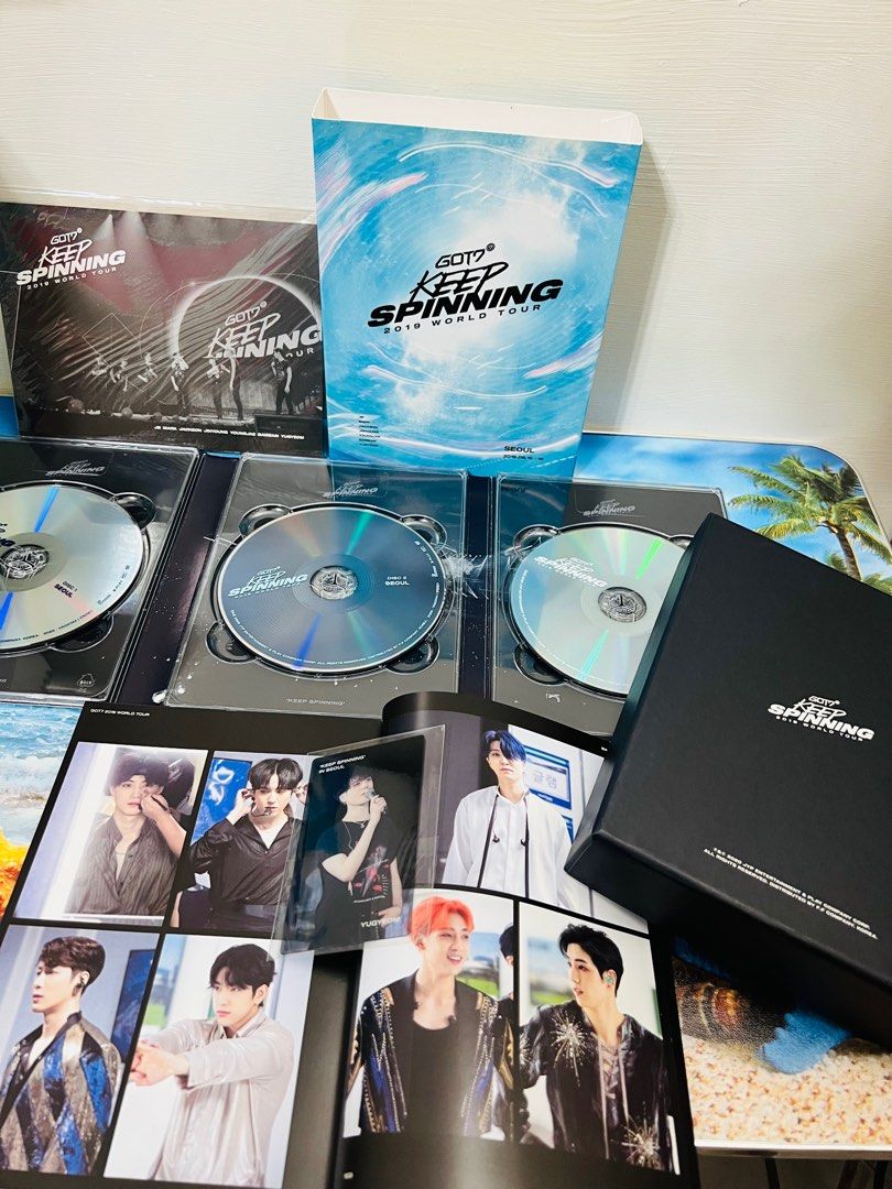 絕版！！GOT7 GOT7 2019 WORLD TOUR KEEP SPINNING IN SEOUL DVD(韓國